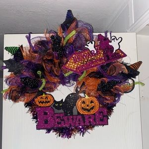 Halloween Wreath Handmade